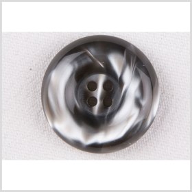 Plastic 4-Hole Button – 40L/25.5mm – Gray and White Shimmer Swirl Tire Rim Plastic 4-Hole Button – 40L/25.5mm – Gray and White Shimmer Swirl Tire Rim