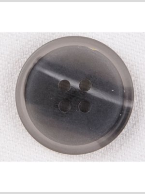 Plastic 4-Hole Button – 28L/18mm – Charcoal, Gray and White Streaks Plastic 4-Hole Button – 28L/18mm – Charcoal, Gray and White Streaks