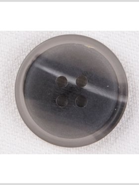 Plastic 4-Hole Button – 28L/18mm – Charcoal, Gray and White Streaks Plastic 4-Hole Button – 28L/18mm – Charcoal, Gray and White Streaks