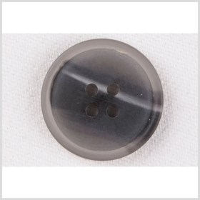 Plastic 4-Hole Button – 32L/20mm – Charcoal, Gray and White Streaks Plastic 4-Hole Button – 32L/20mm – Charcoal, Gray and White Streaks