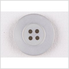 Plastic 4-Hole Button – 36L/23mm – Pale Gray Flat Rim Plastic 4-Hole Button – 36L/23mm – Pale Gray Flat Rim