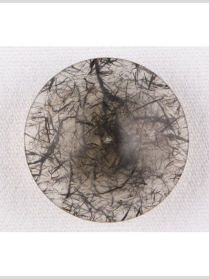 Plastic Shank Back Button – 20L/12.5mm – Translucent Gray with Charcoal Thread Inclusions Plastic Shank Back Button – 20L/12.5mm – Translucent Gray with Charcoal Thread Inclusions