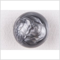 Plastic Shank Back Button – 36L/23mm – Domed Silver Gray Swirls Plastic Shank Back Button – 36L/23mm – Domed Silver Gray Swirls