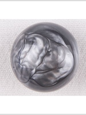 Plastic Shank Back Button – 36L/23mm – Domed Silver Gray Swirls Plastic Shank Back Button – 36L/23mm – Domed Silver Gray Swirls