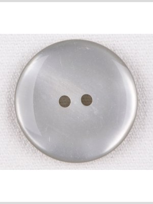 Plastic 2-Hole Button – 28L/18mm – Silvery Gray Metallic Plastic 2-Hole Button – 28L/18mm – Silvery Gray Metallic