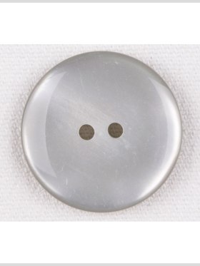 Plastic 2-Hole Button – 40L/25.5mm – Silvery Gray Metallic Plastic 2-Hole Button – 40L/25.5mm – Silvery Gray Metallic