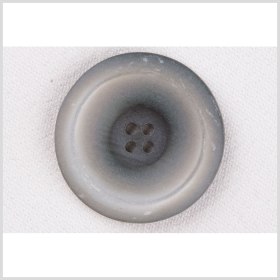 Plastic 4-Hole Button – 44L/28mm – Light Gray Speckled with Engraved Ring Plastic 4-Hole Button – 44L/28mm – Light Gray Speckled with Engraved Ring