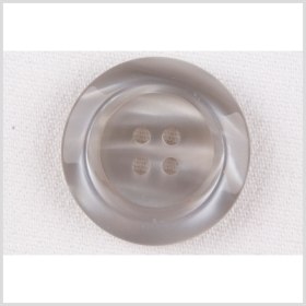 Plastic 4-Hole Button – 44L/28mm – Smokey Gray Swirls Plastic 4-Hole Button – 44L/28mm – Smokey Gray Swirls