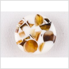 White/Amber Plastic Button – 36L/23mm White/Amber Plastic Button – 36L/23mm