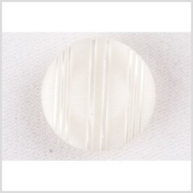 Plastic Shank Back Button – 32L/20mm – Off White Ribs and Stripes Plastic Shank Back Button – 32L/20mm – Off White Ribs and Stripes