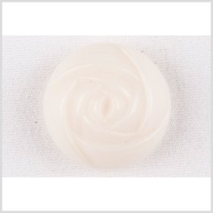 Plastic Shank Back Button – 40L/25.5mm – Off White Rose Shaped Plastic Shank Back Button – 40L/25.5mm – Off White Rose Shaped