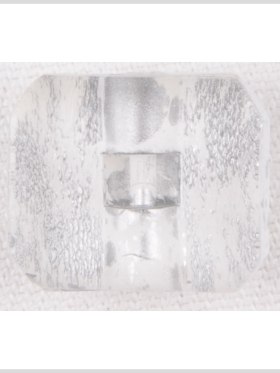 Clear White Plastic Button – 24L/15mm Clear White Plastic Button – 24L/15mm