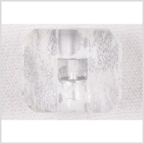 Clear White Plastic Button – 24L/15mm Clear White Plastic Button – 24L/15mm