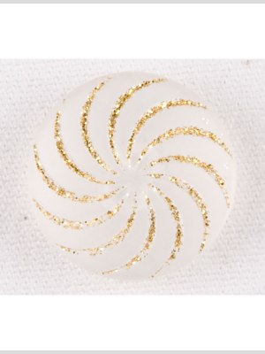 Clear Gold Plastic Button – 36L/23mm Clear Gold Plastic Button – 36L/23mm