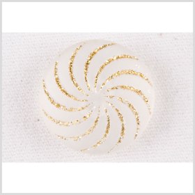 Clear Gold Plastic Button – 36L/23mm Clear Gold Plastic Button – 36L/23mm