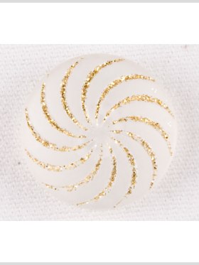 Clear Gold Plastic Button – 36L/23mm Clear Gold Plastic Button – 36L/23mm