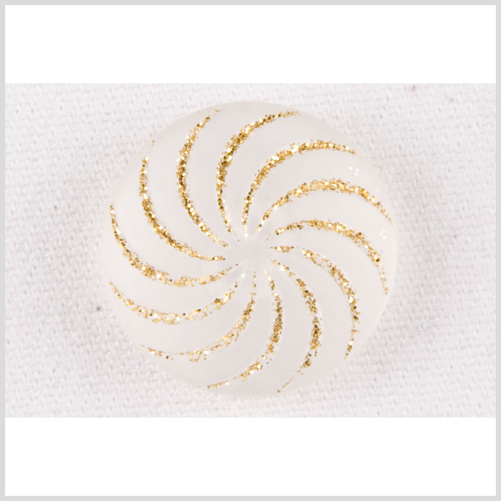 Clear Gold Plastic Button – 36L/23mm Clear Gold Plastic Button – 36L/23mm