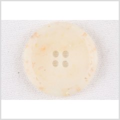 Plastic 4-Hole Button – 32L/20mm – Matte Ivory, Beige and Orange Confetti Spots Dish Shaped Plastic 4-Hole Button – 32L/20mm – Matte Ivory, Beige and Orange Confetti Spots Dish Shaped