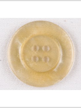 Plastic 4-Hole Button – 32L/20mm – Ivory and Gold Glitter Plastic 4-Hole Button – 32L/20mm – Ivory and Gold Glitter