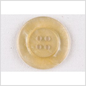 Plastic 4-Hole Button – 32L/20mm – Ivory and Gold Glitter Plastic 4-Hole Button – 32L/20mm – Ivory and Gold Glitter