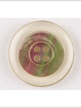 Clear Multi Plastic Button – 40L/25.5mm Clear Multi Plastic Button – 40L/25.5mm