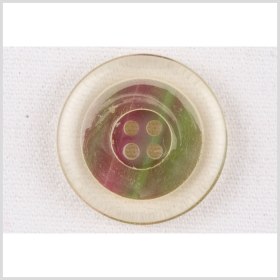 Clear Multi Plastic Button – 40L/25.5mm Clear Multi Plastic Button – 40L/25.5mm