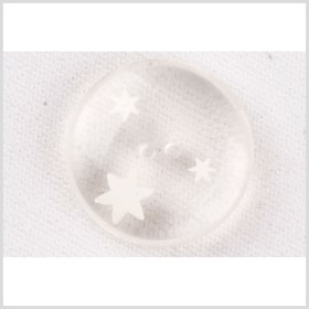 Clear Ivory Plastic Button – 32L/20mm Clear Ivory Plastic Button – 32L/20mm
