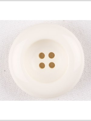 Plastic 4-Hole Button – 48L/30.5mm – Ivory Inkwell Plastic 4-Hole Button – 48L/30.5mm – Ivory Inkwell