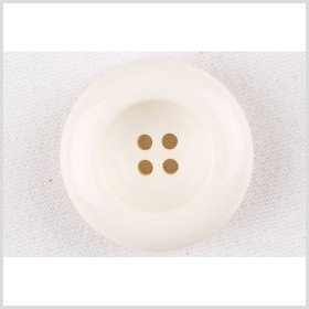 Plastic 4-Hole Button – 48L/30.5mm – Ivory Inkwell Plastic 4-Hole Button – 48L/30.5mm – Ivory Inkwell