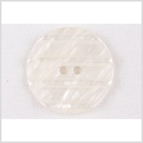 Plastic 2-Hole Button – 28L/18mm – Ivory Shimmer and Translucent Stripes Plastic 2-Hole Button – 28L/18mm – Ivory Shimmer and Translucent Stripes