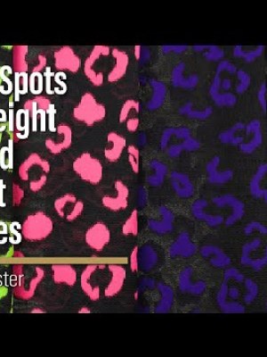 Lightweight Textured Burnout Brocade – Black on Black Animal Spots Lightweight Textured Burnout Brocade – Black on Black Animal Spots