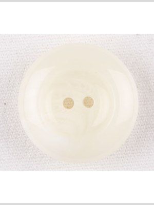 Plastic 2-Hole Button – 40L/25.5mm – Ivory Rolled Rim Plastic 2-Hole Button – 40L/25.5mm – Ivory Rolled Rim