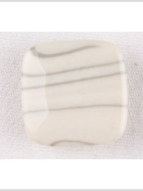 Square Plastic Shank Back Button – 42L/27mm – Ivory and Gray Swirling Lines Square Plastic Shank Back Button – 42L/27mm – Ivory and Gray Swirling Lines