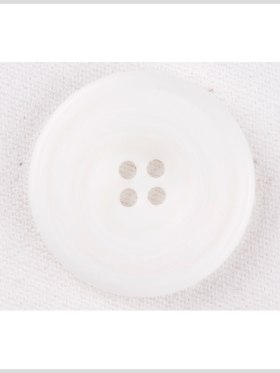 White Plastic Button – 48L/30.5mm White Plastic Button – 48L/30.5mm