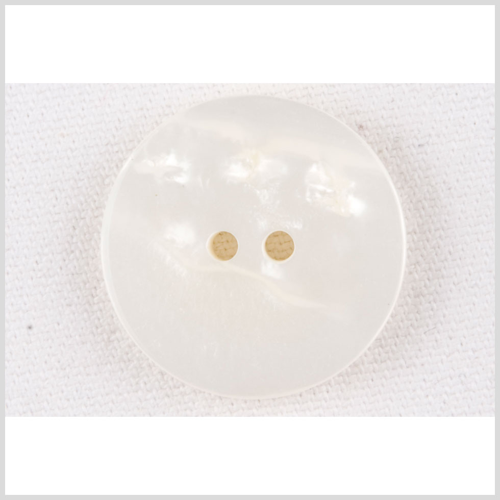 Plastic 2-Hole Button – 28L/18mm – Ivory Shimmer Flat Plastic 2-Hole Button – 28L/18mm – Ivory Shimmer Flat