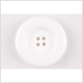 White Plastic Button – 48L/30.5mm White Plastic Button – 48L/30.5mm