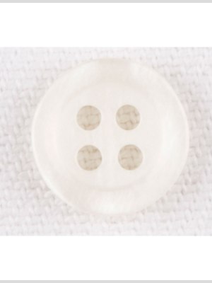 Plastic 4-Hole Button – 18L/11.5mm – Ivory Wide Rim Plastic 4-Hole Button – 18L/11.5mm – Ivory Wide Rim