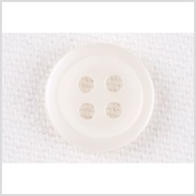 White Plastic Button – 18L/11.5mm White Plastic Button – 18L/11.5mm