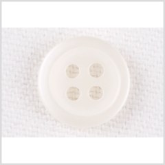 White Plastic Button – 18L/11.5mm White Plastic Button – 18L/11.5mm