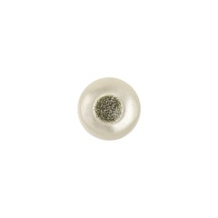 Ivory/Silver Plastic Button – 18L/11.5mm Ivory/Silver Plastic Button – 18L/11.5mm