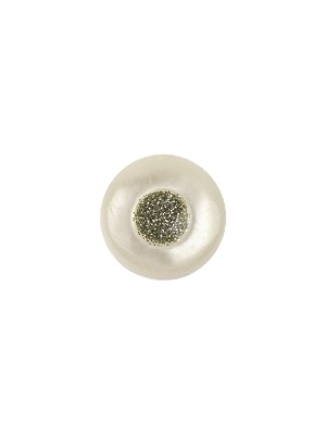 Ivory/Silver Plastic Button – 18L/11.5mm Ivory/Silver Plastic Button – 18L/11.5mm