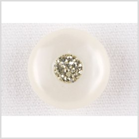 Ivory/Silver Plastic Button – 28L/18mm Ivory/Silver Plastic Button – 28L/18mm
