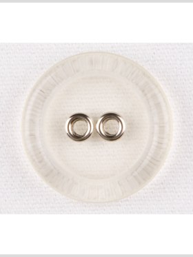 Clear Silver Plastic Button – 40L/25.5mm Clear Silver Plastic Button – 40L/25.5mm