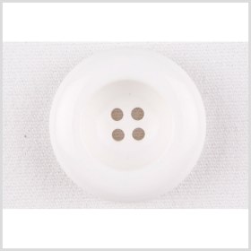 White Plastic Button – 48L/30.5mm White Plastic Button – 48L/30.5mm
