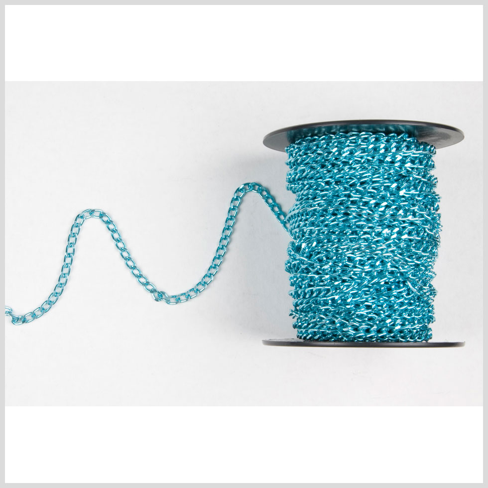 3/16″ Turquoise Aluminum Metal Chain 3/16″ Turquoise Aluminum Metal Chain