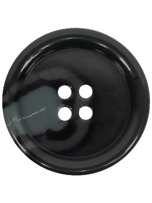 Anthracite Gray and White Swirl Plastic Button – 44L/28mm Anthracite Gray and White Swirl Plastic Button – 44L/28mm