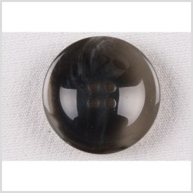 Plastic 4-Hole Button – 44L/28mm – Gray and Charcoal Swirls Plastic 4-Hole Button – 44L/28mm – Gray and Charcoal Swirls