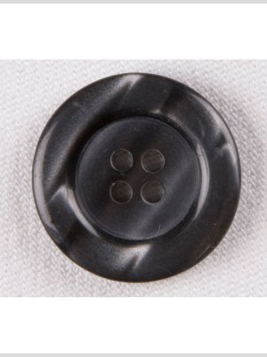 Plastic 4-Hole Button – 36L/23mm – Charcoal Gray Shimmer Plastic 4-Hole Button – 36L/23mm – Charcoal Gray Shimmer
