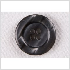 Plastic 4-Hole Button – 36L/23mm – Charcoal Gray Shimmer Plastic 4-Hole Button – 36L/23mm – Charcoal Gray Shimmer
