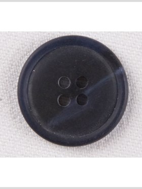 Plastic 4-Hole Button – 28L/18mm – Navy Blue Swirl Narrow Rim Plastic 4-Hole Button – 28L/18mm – Navy Blue Swirl Narrow Rim